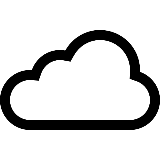 Free Download Cloud Internet Symbol Icon Webfont   Interface