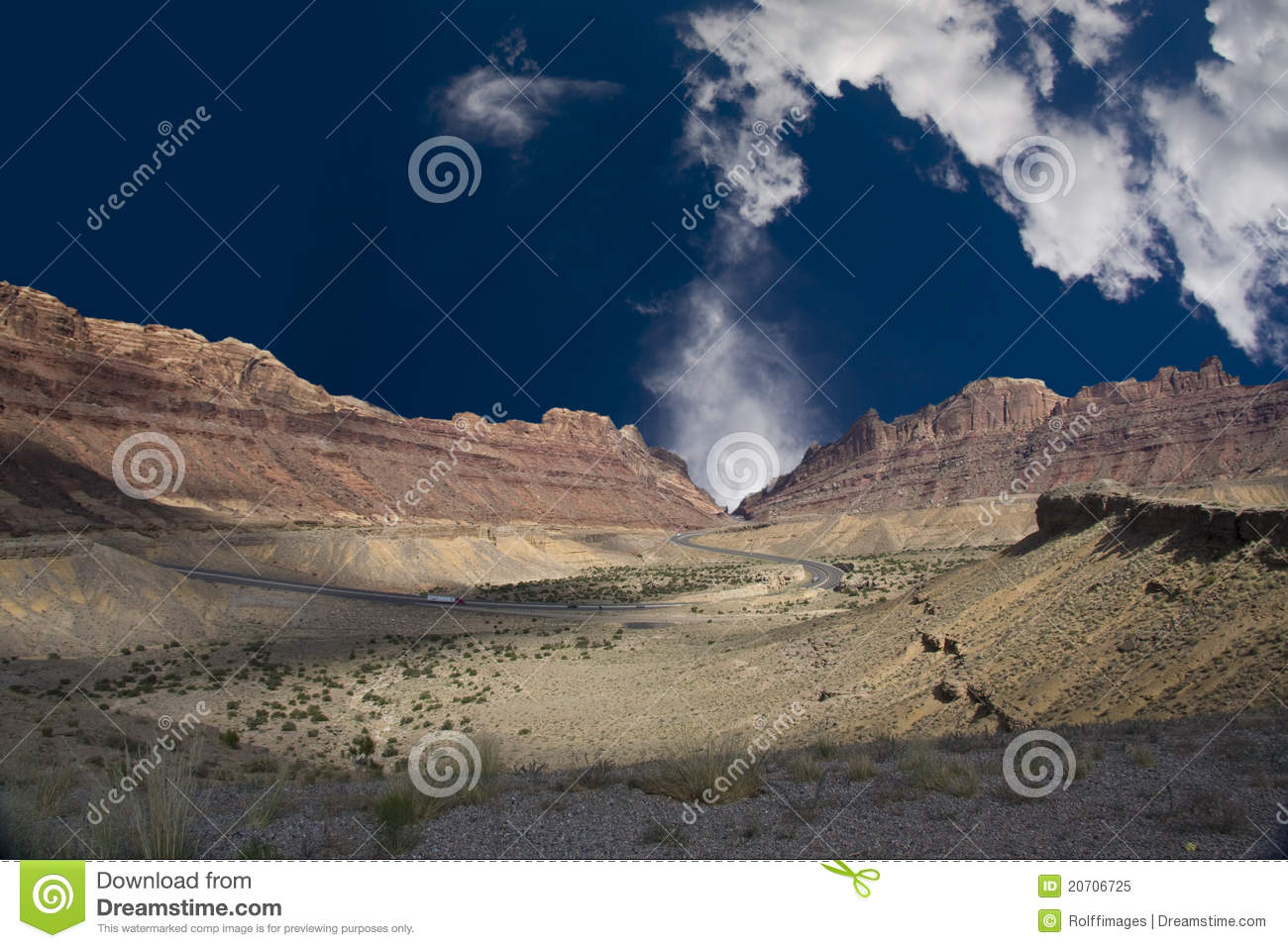 Desert Canyon Royalty Free Stock Photo   Image  20706725