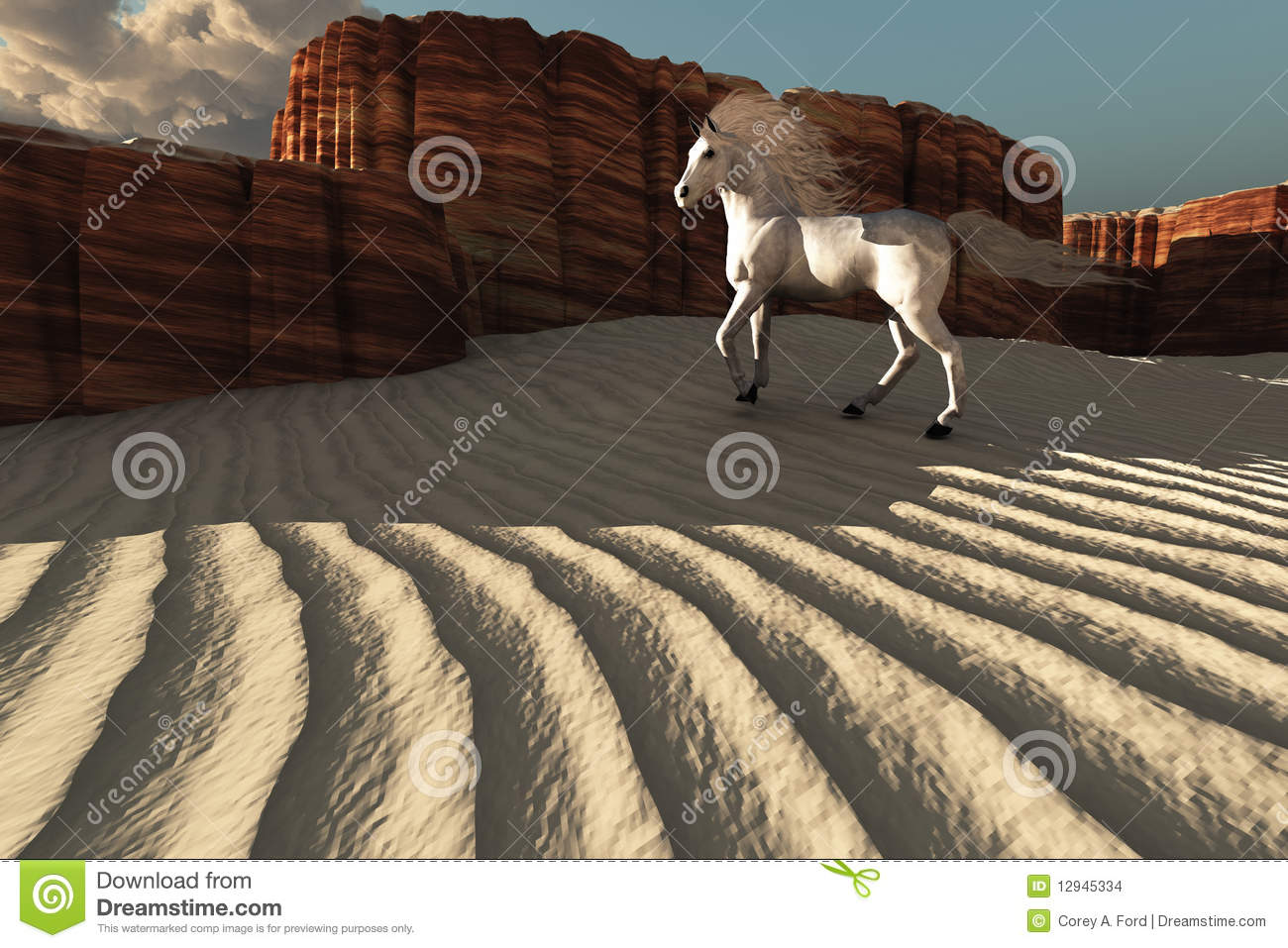 Desert Canyon Stock Images   Image  12945334