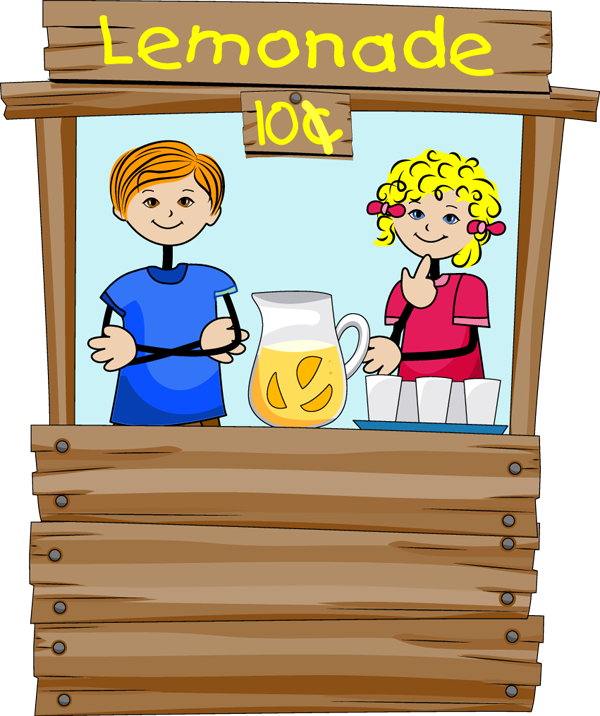 Images Kids Lemonade Stand Operated Children Clipart   Clip Art Stand