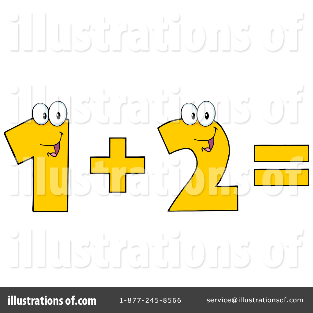 Addition Clipart  1116197   Illustration By Hit Toon