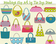 Buy 2 Get 1 Free Digital Clip Art  Instant Download Whimsical Fashion