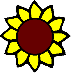 Sunflower Clipart 1 244x251