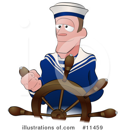 Royalty Free  Rf  Sailor Clipart Illustration By Geo Images   Stock