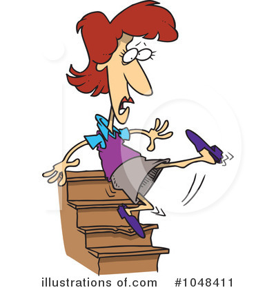 Stairs Clipart  1048411   Illustration By Ron Leishman