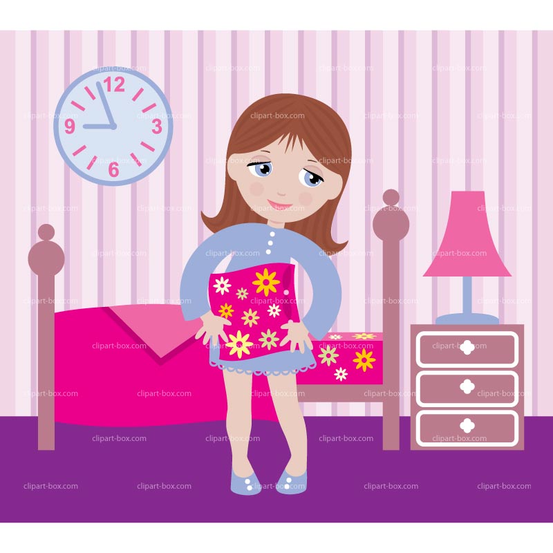 Girl Getting Up In The Morning Clipart Clipart Waking Up Girl
