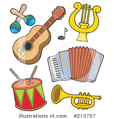 Music Clip Art Instruments