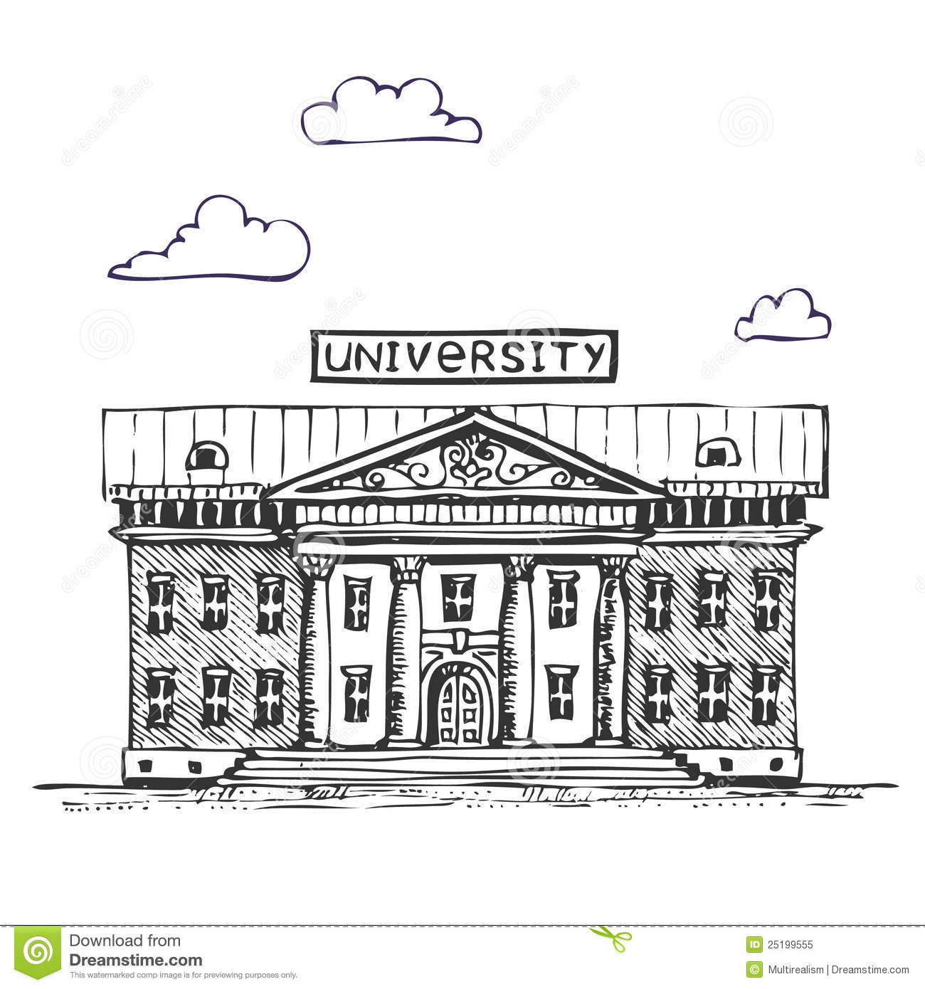 University Building Royalty Free Stock Photo   Image  25199555