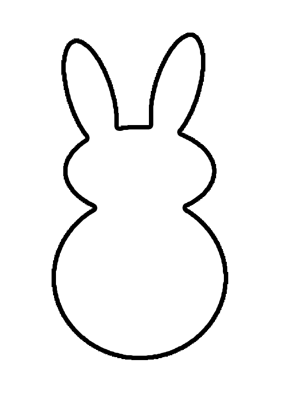 Displaying  17  Gallery Images For Easter Bunny Outline