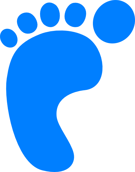 It S A Boy Baby Feet Clip Art At Clker Com   Vector Clip Art Online