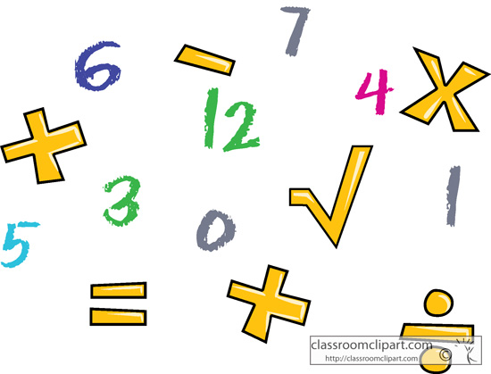 Math Symbols Clipart Math Numbers Symbols Jpg