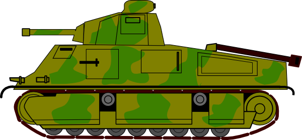 Military Tank Clip Art At Clker Com   Vector Clip Art Online Royalty