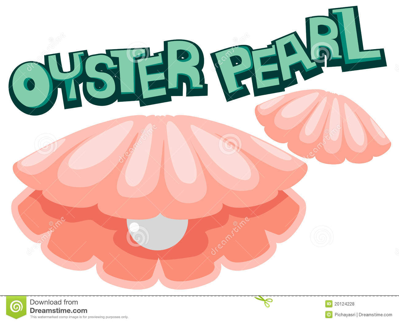 Oyster Pearl Royalty Free Stock Photos   Image  20124228