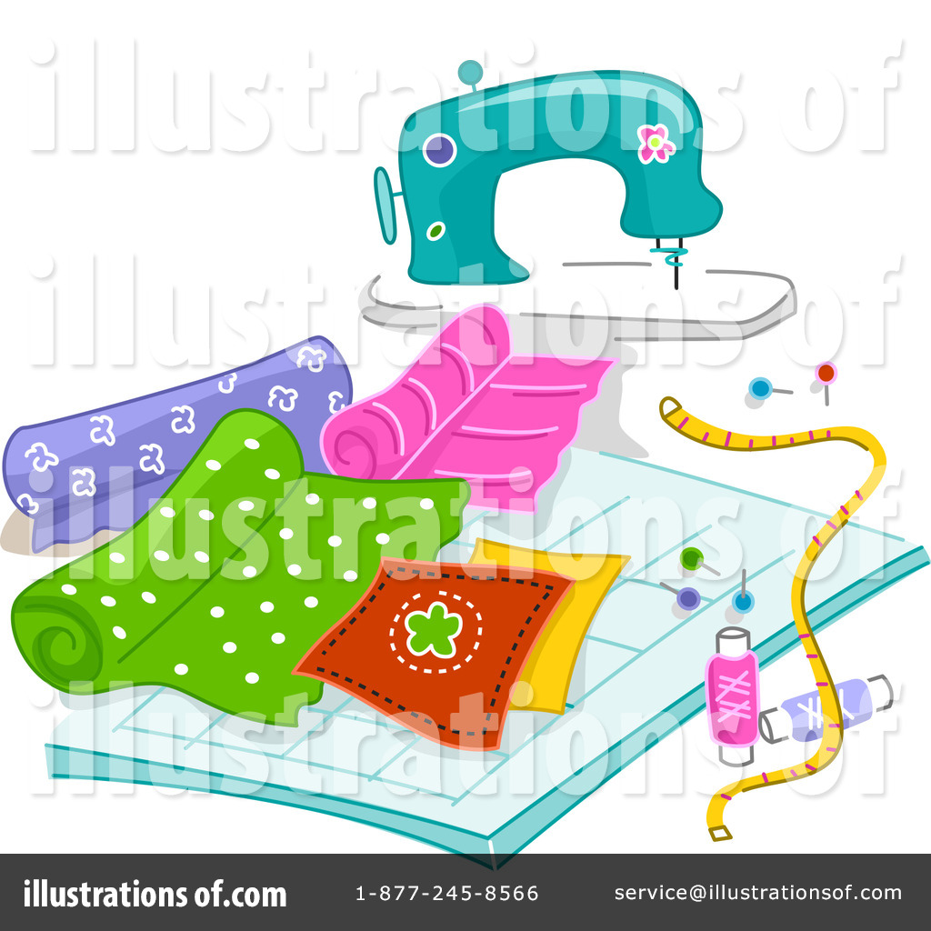 Royalty Free  Rf  Sewing Clipart Illustration  1094791 By Bnp Design
