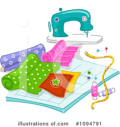 Royalty Free Sewing Clipart Illustration 1094791 Jpg
