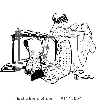 Royalty Free Sewing Clipart Illustration 1115054 Jpg