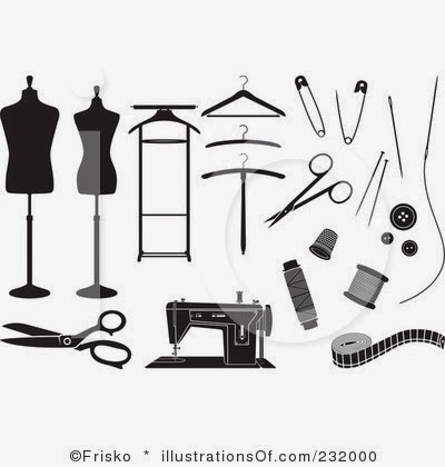 Royalty Free Sewing Clipart Illustration 232000 Jpg