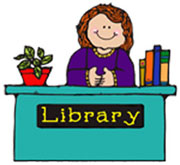 School Librarian Clipart Jim Thorpe Pta   Library