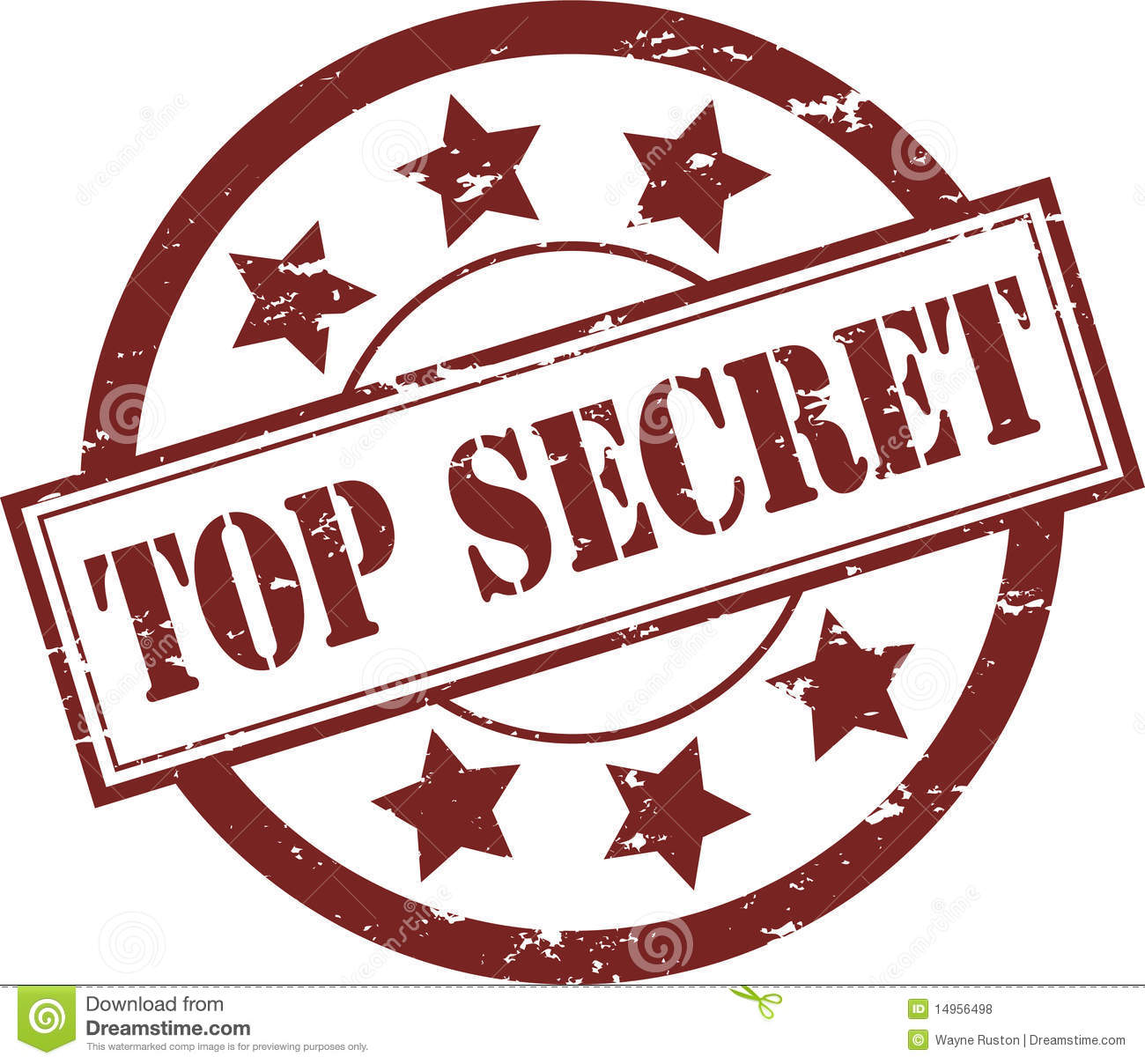 Top Secret Rubber Stamp Vector Royalty Free Stock Photos Image Clipart