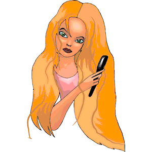 Brushing Hair Clipart Cliparts Of Brushing Hair Free Download
