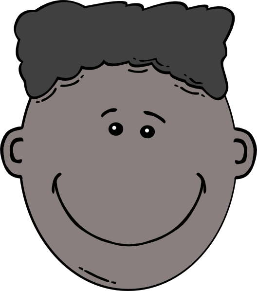 Boy Face Cartoon Clip Art At Clker Com   Vector Clip Art Online    