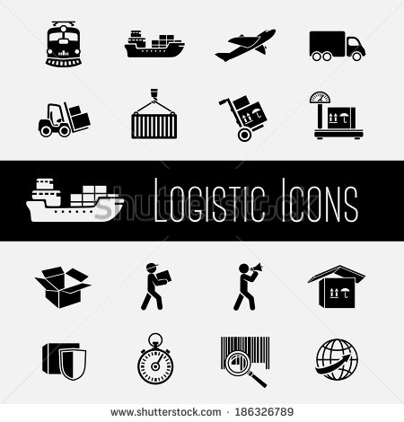 Logistics Icons Stock Photos Images   Pictures   Shutterstock
