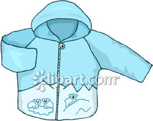 Girls Hooded Sweatshirt   Royalty Free Clipart Picture
