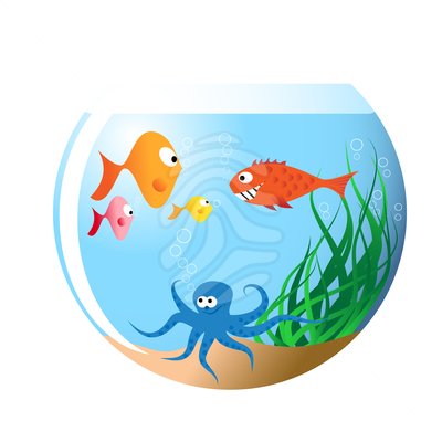 Fish Tank Clip Art Clipart