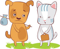 Group Pets Together Stock Vectors Illustrations   Clipart