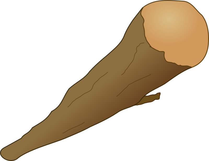 Wooden Club By J Alves   A Cartoon Wooden Club  Drawn In Inkscape