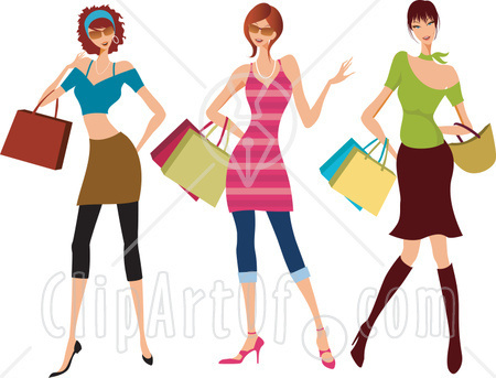 Clothes Carrying Shopping Bags And Purses And Shopping At The Mall Jpg