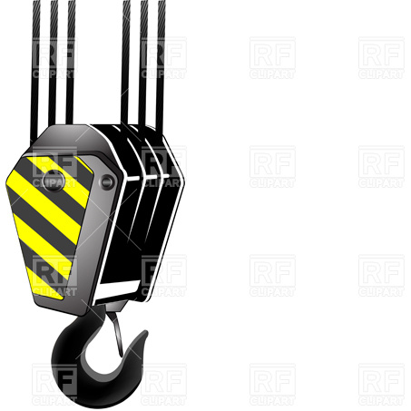 Crane Hook Download Royalty Free Vector Clipart  Eps
