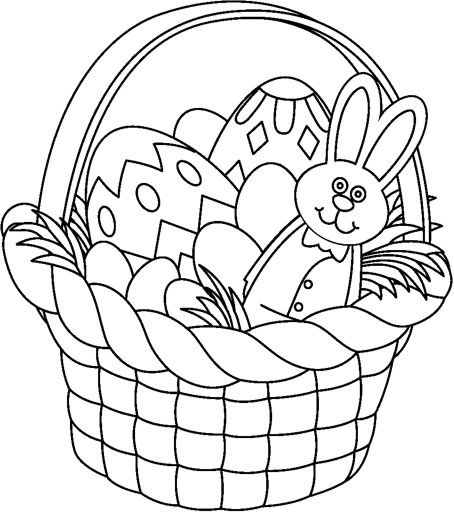 Easter Bunny Black And White Free Cliparts That You Can Download To