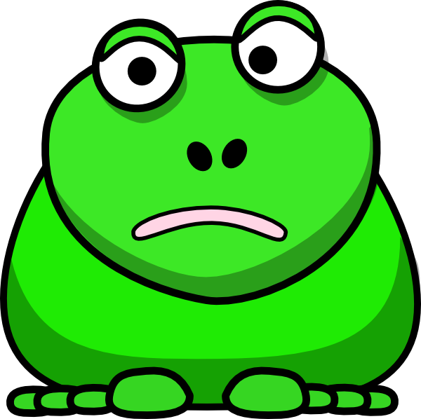 Cartoon Frog Clip Art At Clker Com   Vector Clip Art Online Royalty