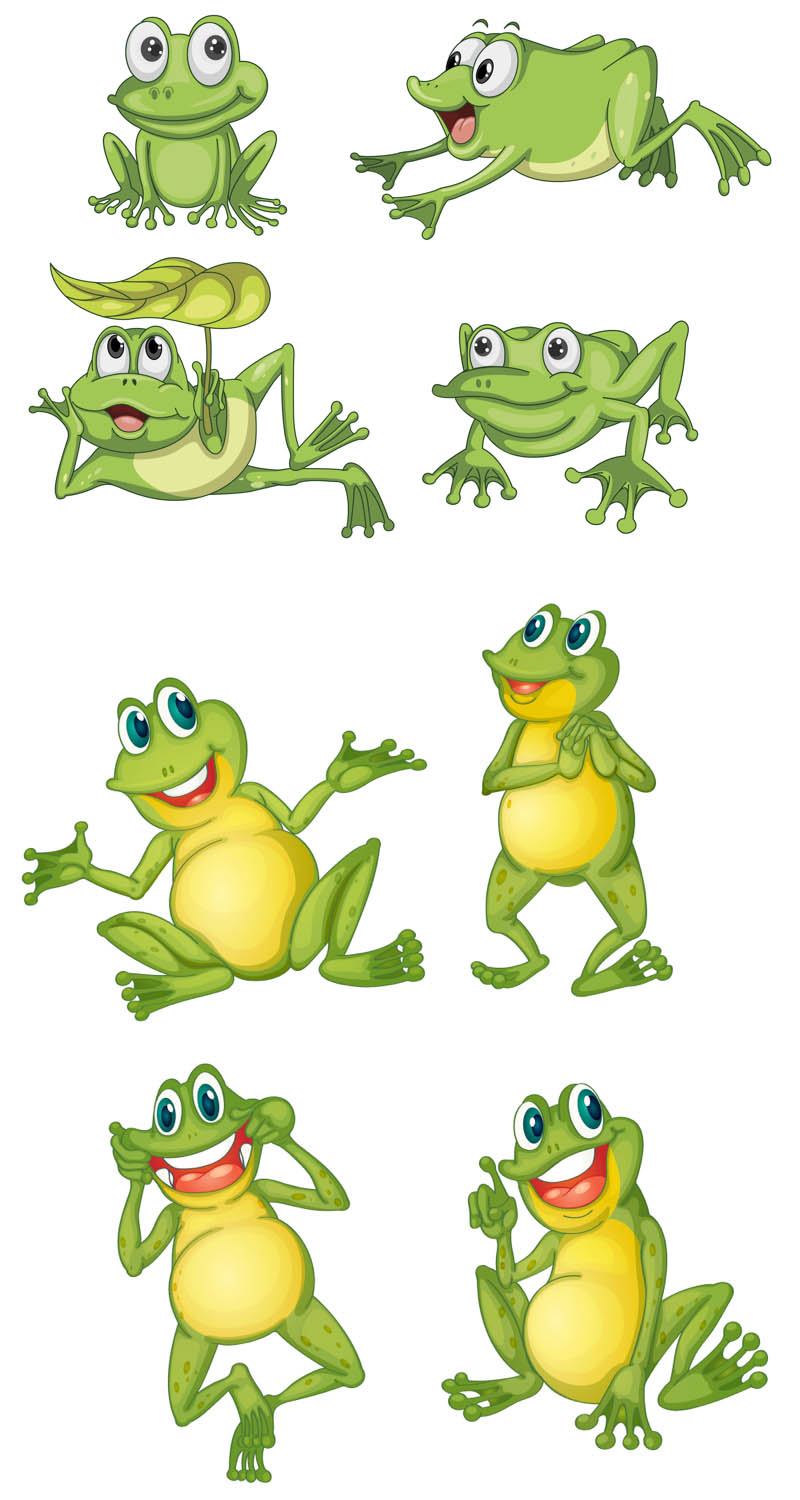 Cartoon Frog Vector   Vector Graphics Blog