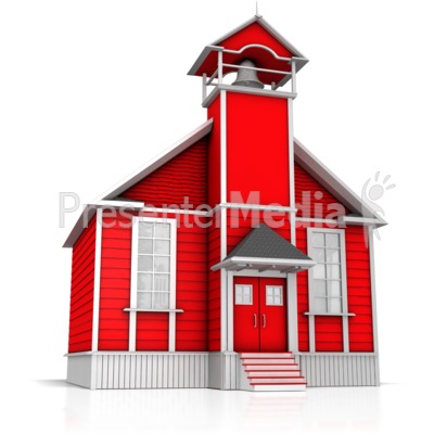 Old Fashion School House   Presentation Clipart   Great Clipart For
