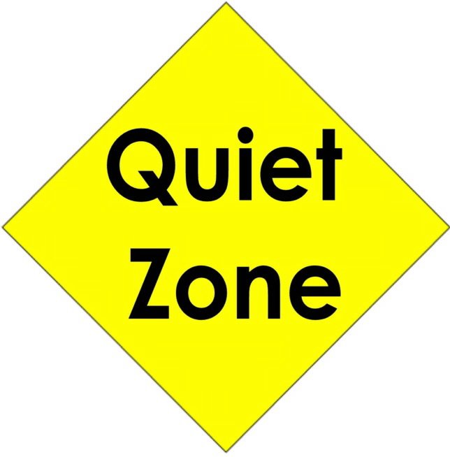 Quiet Zone Sign   San Diego Downtown News