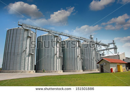 Agricultural Silo   Building Exterior Storage And Drying Of Grains