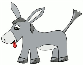 Free Donkey Simple Clipart   Free Clipart Graphics Images And Photos