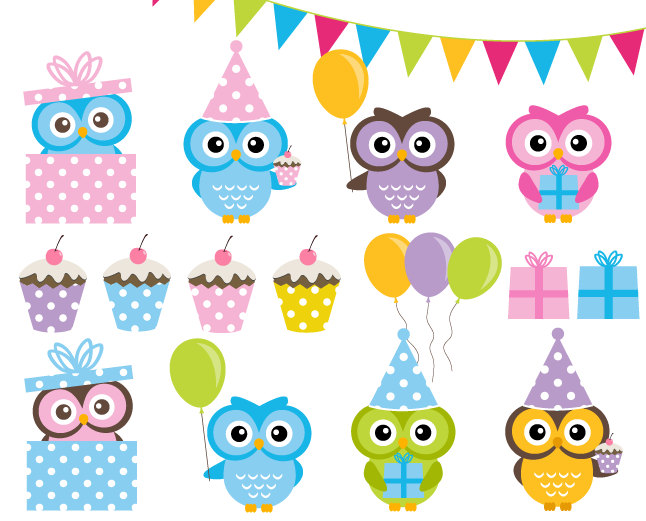 Buy 2 Get 2 Free Birthday Party Clip Art By Dennisgraphicdesign