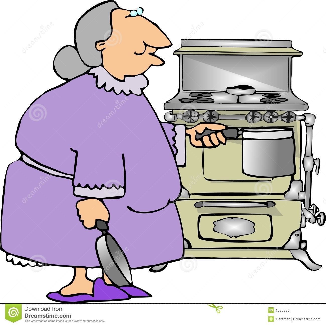 Cooking With Grandma Royalty Free Stock Photo   Image  1530005