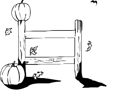 Free Black And White Halloween Clipart   Public Domain Halloween Clip