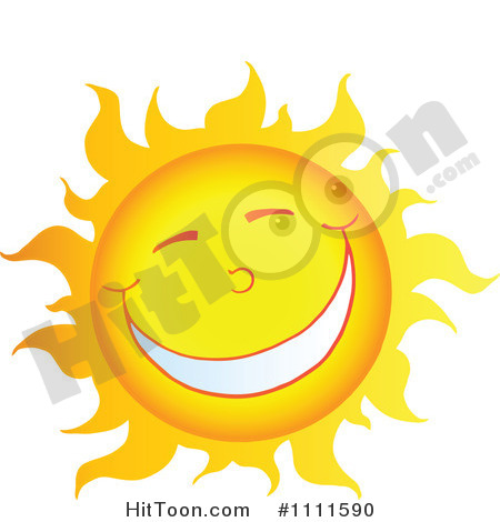 Big Sun Clip Art Sun Clipart  1111590  Cheerful