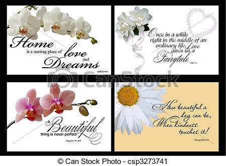 Inspirational Quotes    Csp3273741   Search Clipart Illustration