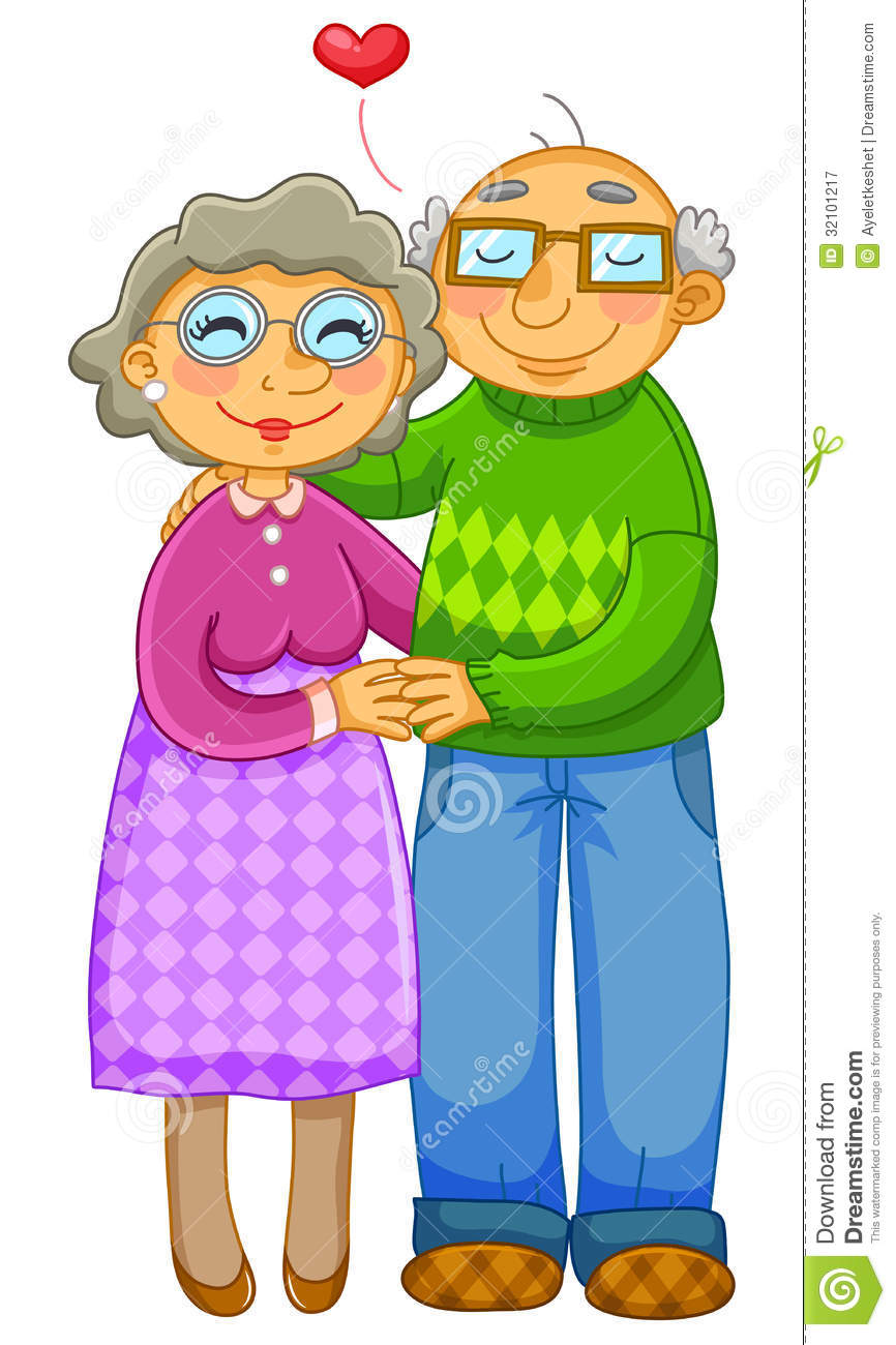 People Hugging Clipart Old Couple Hugging Each Other