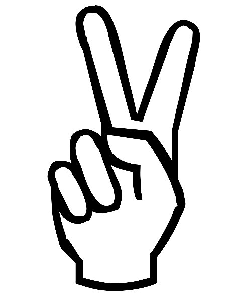 15 Cartoon Peace Sign Hand Free Cliparts That You Can Download To You