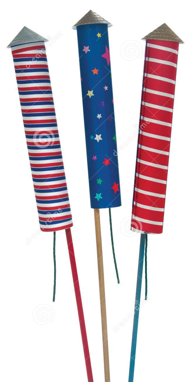 Red White And Blue Fireworks White Background   Clipart Panda   Free