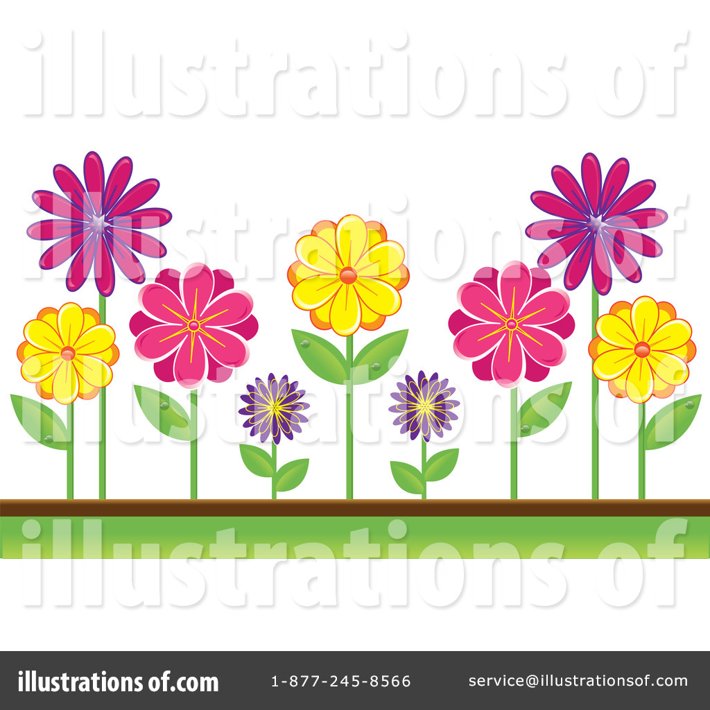 Flower Bed Clipart Flowers Clipart 1096291