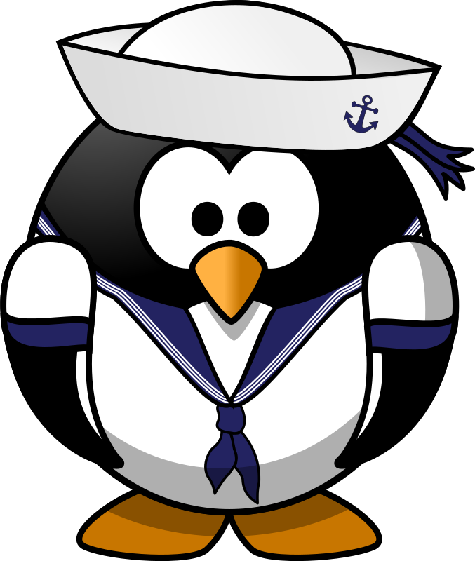 Sailor Penguin By Moini   This Little Penguin Sails The Seven Seas And