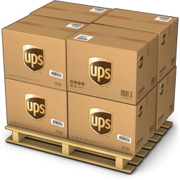 Brown Shipping Boxes Icon Png Clipart Image   Iconbug Com